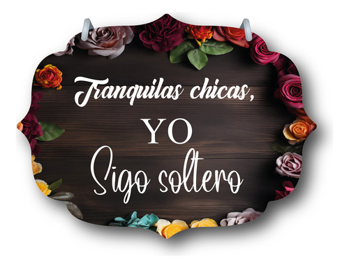 Letrero Pajes Boda Diseño 40x30cm Decoración B4