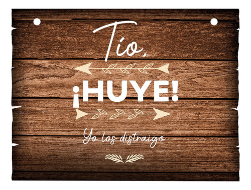 Letrero Cuadro Paje Boda Decoración 40x30cm  P02 C17