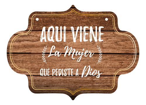 Letrero Cuadro Paje Boda Decoración 40x30cm P13 F3