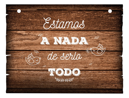 Letrero Cuadro Paje Boda Decoración 40x30cm  P02 C7