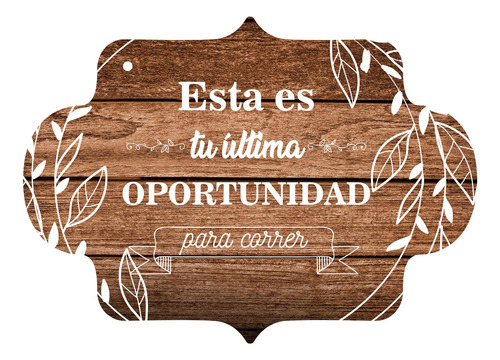 Letrero Cuadro Paje Boda Decoración 40x30cm P09 M3-7