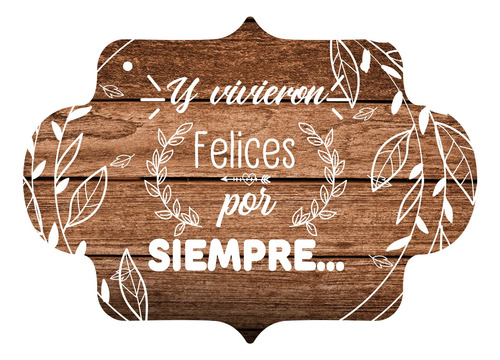 Letrero Cuadro Paje Boda Decoración 40x30cm P09 M3-5