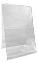 Porta Menú Folletos Publicidad Acrílico 3mm M3 Pack 20