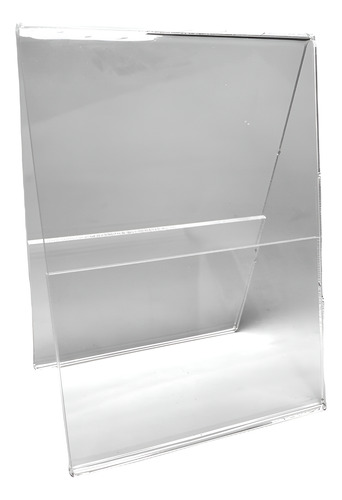Porta Menú Folletos Publicidad Acrílico 3mm M4 Pack 25