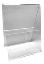 Porta Menú Folletos Publicidad Acrílico 3mm M4 Pack 30