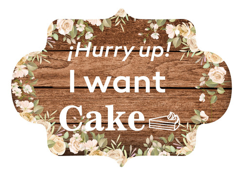 Letrero Cuadro Paje Boda Decoración 40x30cm  P08 M2-16