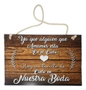 Letrero Cuadro Paje Boda Decoración 40x30cm  P02 C20