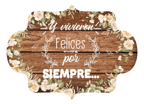 Letrero Cuadro Paje Boda Decoración 40x30cm  P08 M2-5