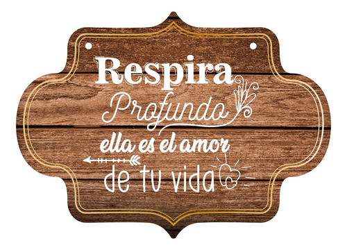 Letrero Cuadro Paje Boda Decoración 40x30cm P13 F19