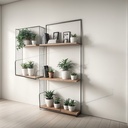 Repisa Flotante Expositor Exhibidor Acrílico 3mm 120 X 10cm