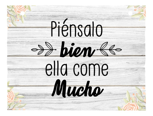 Letrero Cuadro Paje Boda Decoración 40x30cm  P06 B1-10