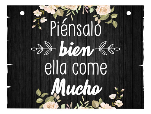 Letrero Cuadro Paje Boda Decoración 40x30cm  P14 N2-10