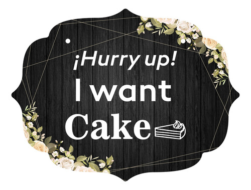 Letrero Cuadro Paje Boda Decoración 40x30cm  P11 M2-16