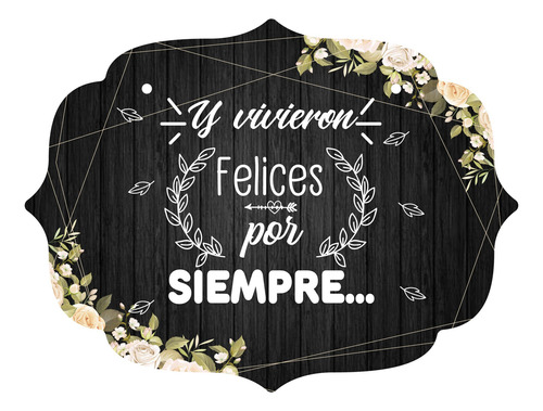 Letrero Cuadro Paje Boda Decoración 40x30cm  P11 M2-5