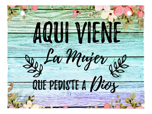 Letrero Cuadro Paje Boda Decoración 40x30cm  P05 A1-14