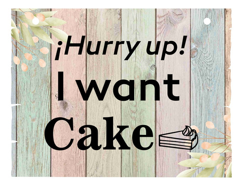 Letrero Cuadro Paje Boda Decoración 40x30cm  P03 C16