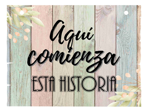 Letrero Cuadro Paje Boda Decoración 40x30cm  P03 C19