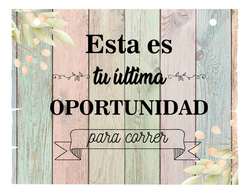 Letrero Cuadro Paje Boda Decoración 40x30cm  P03 C7