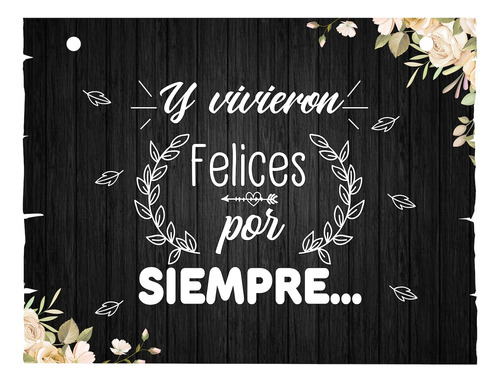 Letrero Cuadro Paje Boda Decoración 40x30cm  P04 C5