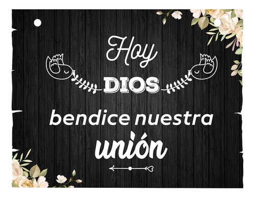 Letrero Cuadro Paje Boda Decoración 40x30cm  P04 C9