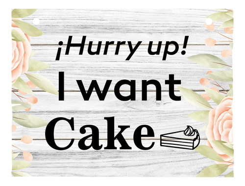 Letrero Cuadro Paje Boda Decoración 40x30cm P01 C14