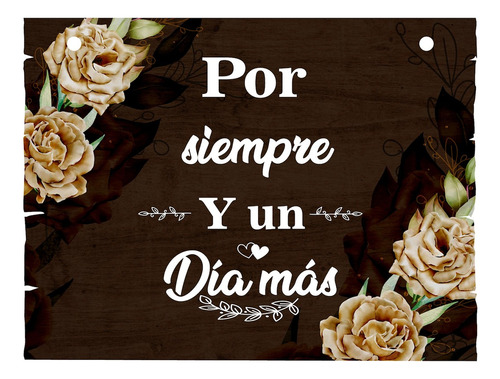 Letrero Cuadro Paje Boda Decoración 40x30cm  P07 C11