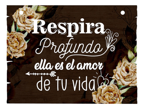 Letrero Cuadro Paje Boda Decoración 40x30cm  P07 C17