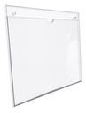 Porta Papeles Sobres Folleto Revistero Acrílico 4mm 50x30cm