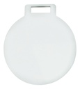 Medalla Acrílico Blanco 3mm 6cm Para Sublimar - Pack 36