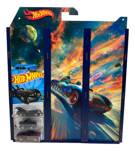 Exhibidor Coleccionador Para Hot Wheels Blister 18pzs M2