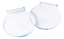Medalla Acrílico Transparente 3mm 6cm Pack 50