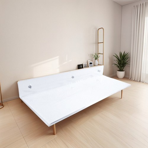 Repisa Estante Flotante De Acrílico 6mm Para Pared 80 X 40cm