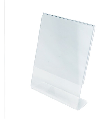 Porta Precio Acrílico De 2mm 10 X 10 Cm Pack 30