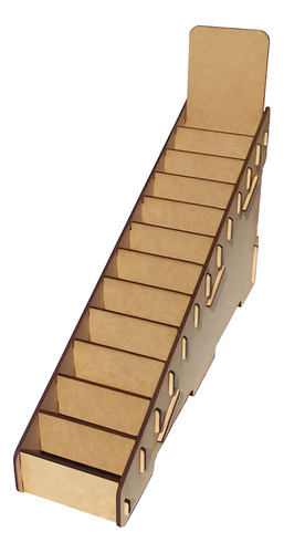 Organizador Exhibidor Mdf 12 Cajetilla De Cigarro Vertical