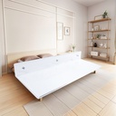 Repisa Estante Flotante Acrílico 4mm Para Pared 80 X 40 Cm