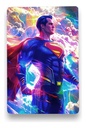 Cuadro Decorativo Superman 20x30 Impresión Mdf 3mm M01