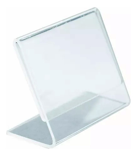 Porta Precio Acrílico De 2mm 5.5x3.5 Cm (pack 350 Pzas)