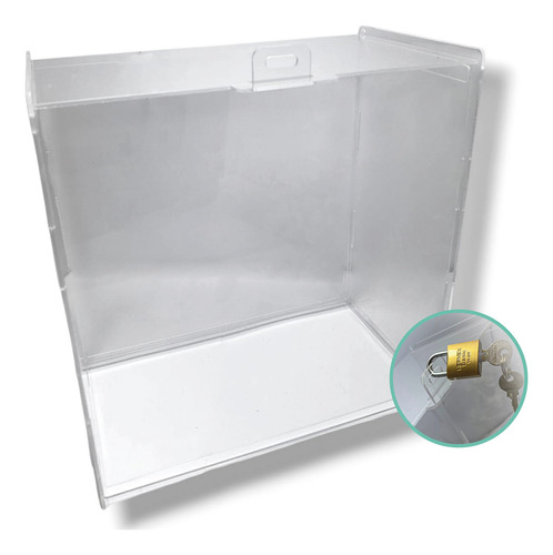 Caja Buzón Sobres Alcancía Colección Lisa Acrílico