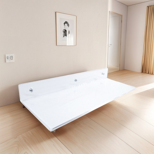 Repisa Estante Flotante Acrilico 4 Mm P/pared 35x20