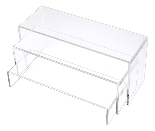 Pack 4 Repisas P/cocina Expositor/exhibidor Acrilico 4 Mm