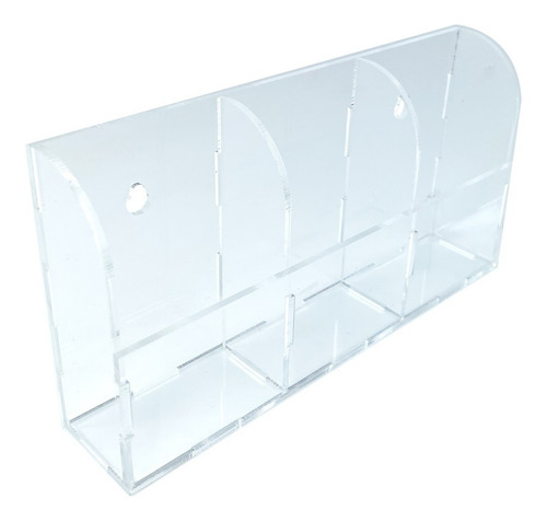 Porta Control Remoto Para Pared Acrílico Base Soporte