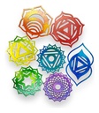 (set 15) 7 Chakras De Reiki 15 Cm X 15 Cm Mdf 3mm Mandalas