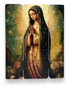 Cuadro Virgen Guadalupe Impresión Directa En Mdf 30x25cm M1