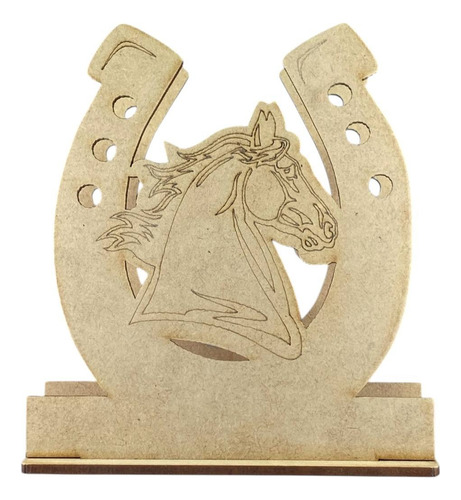 Servilleteros Caballo Vaquero Personalizado Mdf 10pz M1