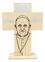 Cruz Papa Francisco Decoración Bautizo Comunión Eventos Mdf