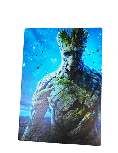 Cuadro Groot 25x36 Impresión Directa En Mdf Personalizado