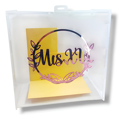 Caja Buzón Sobres Alcancía Color Personalizada M02