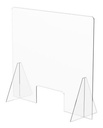 Mampara Acrílico Protección Sana Distancia 80x60 Grosor 3 Mm