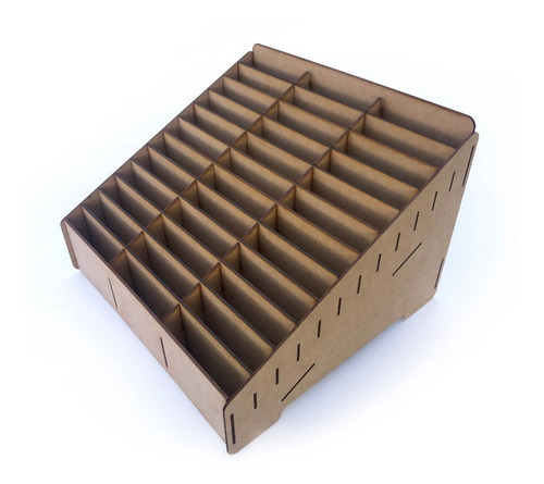 Caja Organizador Exhibidor Mdf Para 36 Teléfono Celular