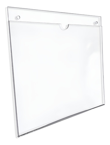 Porta Hojas Media Carta Horizontal Acrílico De 3mm Pack 80